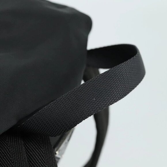 PRADA Backpack Nylon Black Auth - Picture 5 of 15